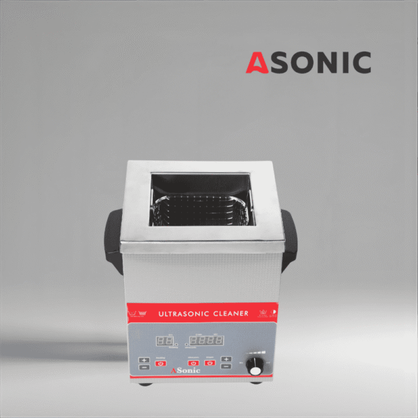 AONIC-IND-30-40kHz-3 Limpiador ultrasónico industrial ASONIC IND-30 diseñado para uso profesional en laboratorios y talleres.