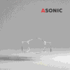 ASONIC-BEAKER-08L ASONIC: soporte para vasos de precipitados de laboratorio de 0,8 l, pequeño accesorio de acero inoxidable para aplicaciones de limpieza ultrasónica de precisión