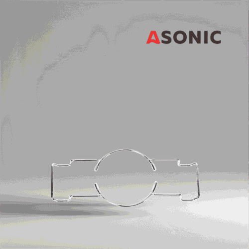 Soporte para becher de laboratorio ASONIC de 2-3 l, accesorio compacto para limpiador ultrasónico para un uso seguro y eficiente en laboratorios