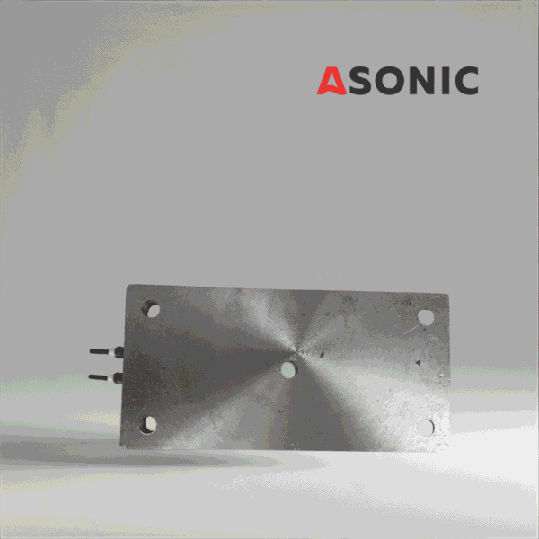 Calentador plano ASONIC de 1000 W para depósitos de limpiadores ultrasónicos, que garantiza un calentamiento rápido y estable.