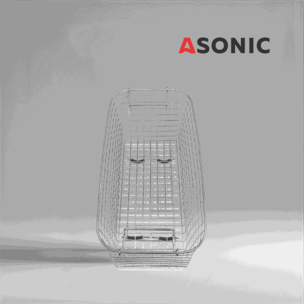 Cesta de acero inoxidable ASONIC PRO-30 BASKET para limpiador ultrasónico