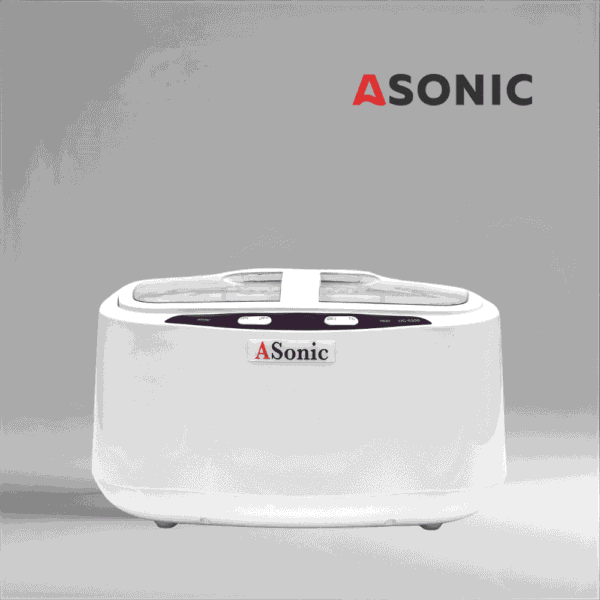Baño ultrasónico ASONIC HOME-2500, limpiador de calidad profesional para artículos más grandes y aplicaciones domésticas.