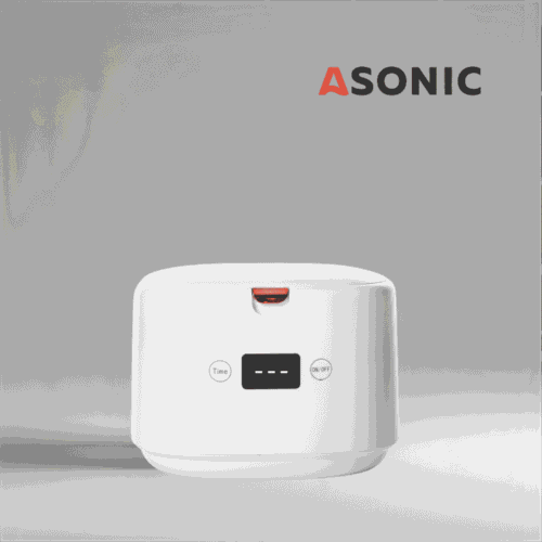 Limpiador ultrasónico ASONIC HOME-dent para instrumentos dentales, joyas y pequeños accesorios, compacto y eficiente.