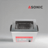Máquina de limpieza ultrasónica ASONIC IND-40 diseñada para profesionales que requieren una limpieza precisa y fiable.