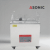 Sistema ultrasónico ASONIC IND-400 que proporciona resultados consistentes para componentes industriales e instrumentos de laboratorio.