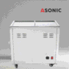 Máquina de limpieza ultrasónica ASONIC IND-400, ideal para uso profesional en fábricas y laboratorios.