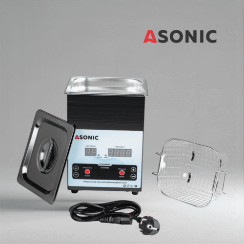 Limpiador ultrasónico ASONIC MED-20 con sistema de calentamiento para una limpieza eficaz