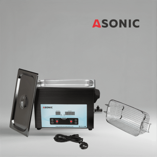 Limpiador ultrasónico ASONIC MED-30 para instrumentos dentales, médicos y de laboratorio