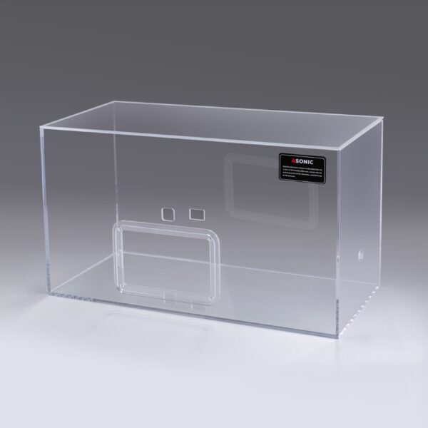 Limpiador ultrasónico ASONIC MED-50 y caja silenciosa: capacidad de 3,5 litros