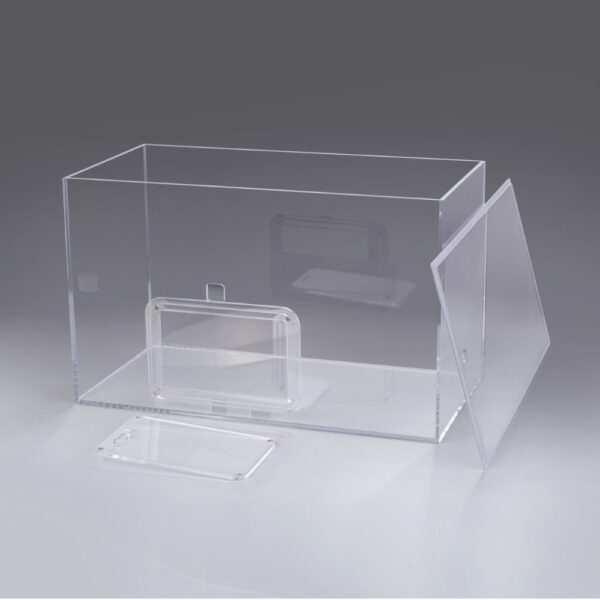 Caja silenciosa ASONIC para limpiador ultrasónico de 5 litros, disponible por separado o con una unidad de limpieza completa.