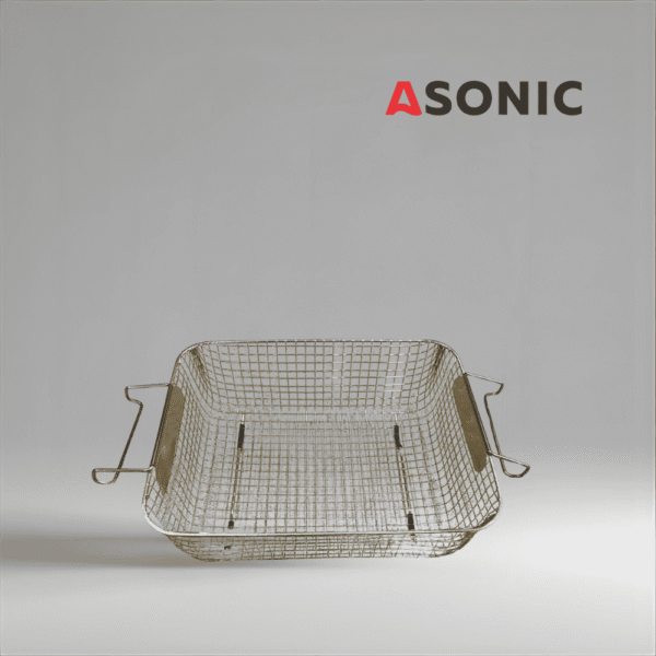 Cesta para limpiador ultrasónico ASONIC IND-100 – Accesorio de acero inoxidable