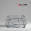 Cesta de acero inoxidable para el limpiador ultrasónico grande ASONIC IND-150