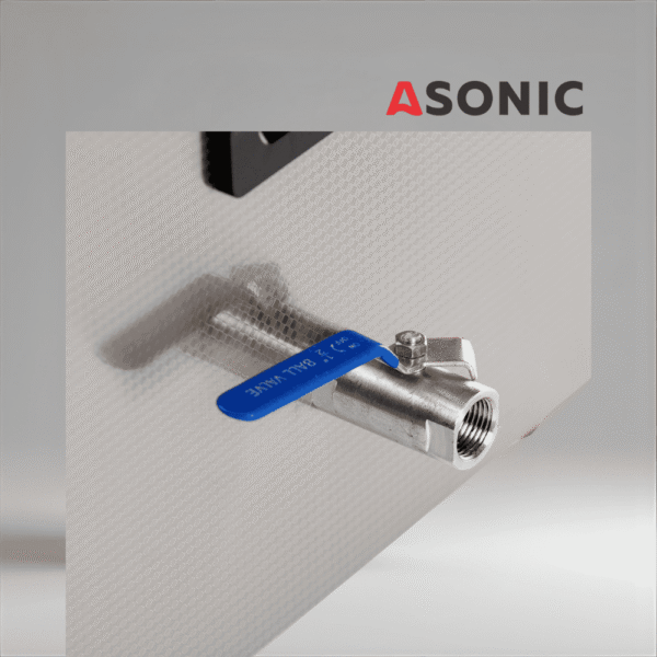 Limpiador ultrasónico compacto ASONIC PRO-150s para talleres y laboratorios