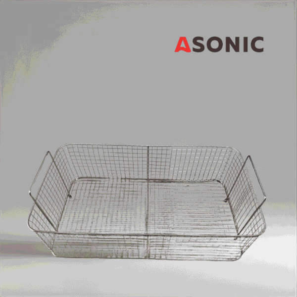 Cesta estándar ASONIC PRO-300 Cesta de acero inoxidable para limpiador ultrasónico ASONIC Pro-300