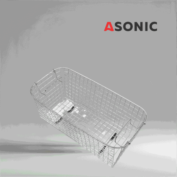 Cesta de acero inoxidable ASONIC PRO-30 BASKET para depósito de limpieza ultrasónica