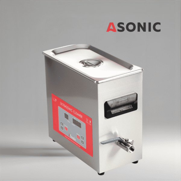 Baño ultrasónico ASONIC PRO-70, diseño de acero inoxidable para una limpieza doméstica y amateur duradera