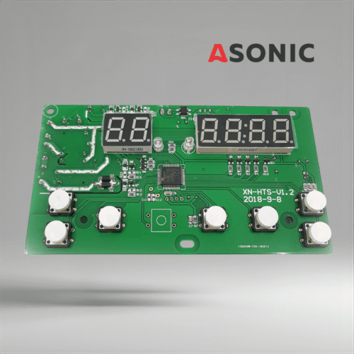 Placa PCB de visualización ASONIC PROmodel con función de desgasificación, placa de control de sustitución avanzada para máquinas de limpieza por ultrasonidos.