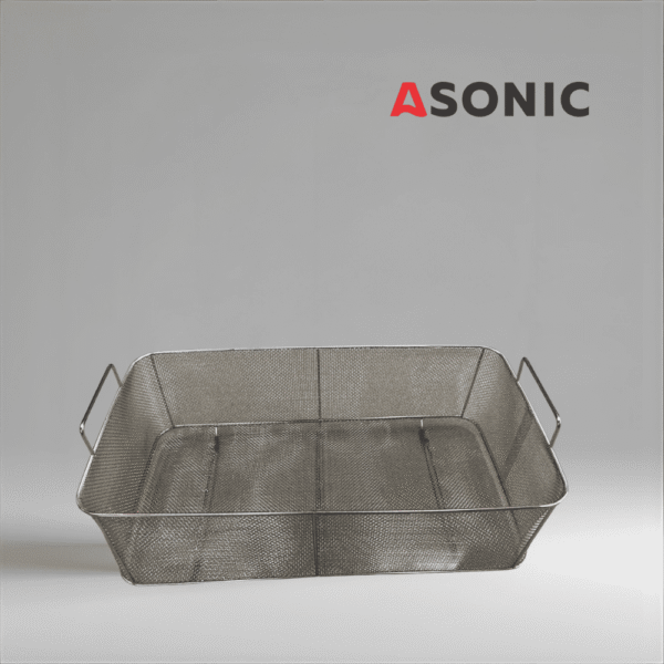 ASONIC PRO-300 cesta fina Cesta para limpiador ultrasónico ASONIC Pro-300 – Acero inoxidable industrial