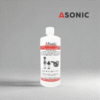 Limpiador ultrasónico biodegradable ASONIC AS-BIOX-1, solución ecológica de 1 l para tareas de limpieza seguras y eficientes.